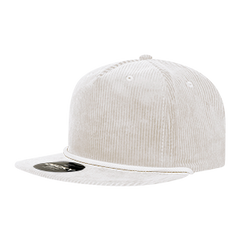 DECKY 6043 5-Panel High Profile Corduroy Rope Hat