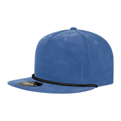 DECKY 6043 5-Panel High Profile Corduroy Rope Hat