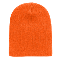 DECKY 614 Short Acrylic Beanie, One Size Fits Most | 614-BLK