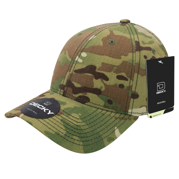 DECKY 6301 Structured Multicam Low Profile Cap, Multicam