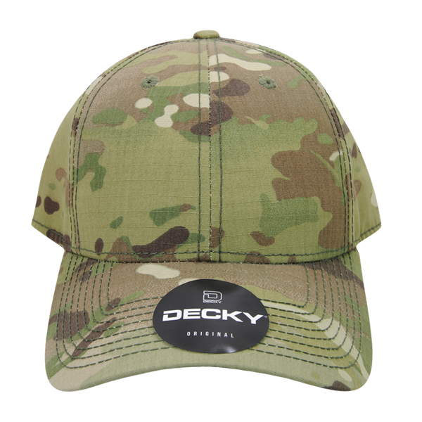 DECKY 6301 Structured Multicam Low Profile Cap, Multicam