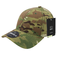 DECKY 6301 Structured Multicam Low Profile Cap, Multicam