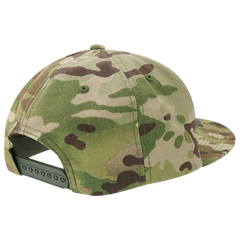 DECKY 6302 Multicam 6-Panel High Profile Snapback Cap, Flat Bill