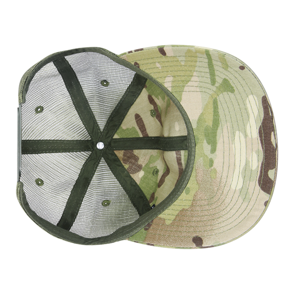 DECKY 6305 Multicam Relaxed Low Profile Trucker Hat, Mtc/Mtc/Olive