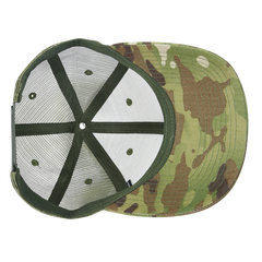 Decky 6306 Multicam Structured Low Crown Trucker Hat, Mtc/Mtc/Olive