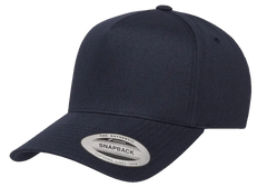 YP Classics Retro Cotton Blend 5-Panel Snapback Cap