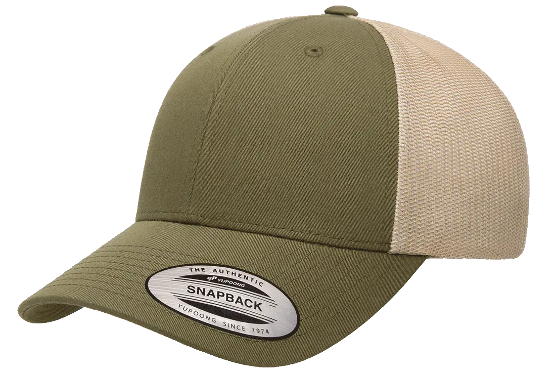 YP Classics Low Profile Trucker Cap 2-Tone