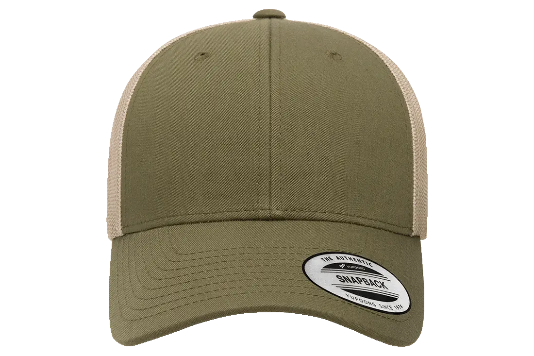 YP Classics Low Profile Trucker Cap 2-Tone