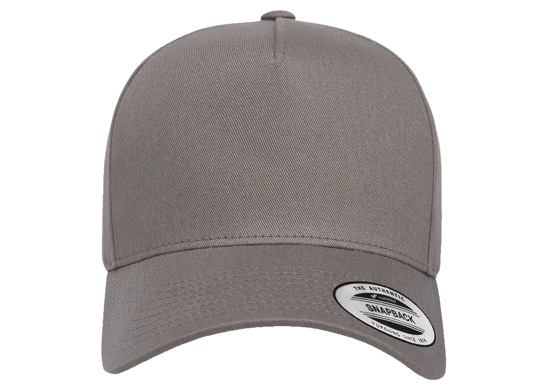 YP Classics Retro Cotton Blend 5-Panel Snapback Cap