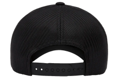 YP Classics Low Profile Trucker Cap Flex Fit House 6601-BK-ONE