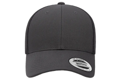YP Classics Low Profile Trucker Cap Flex Fit House 6601-BK-ONE