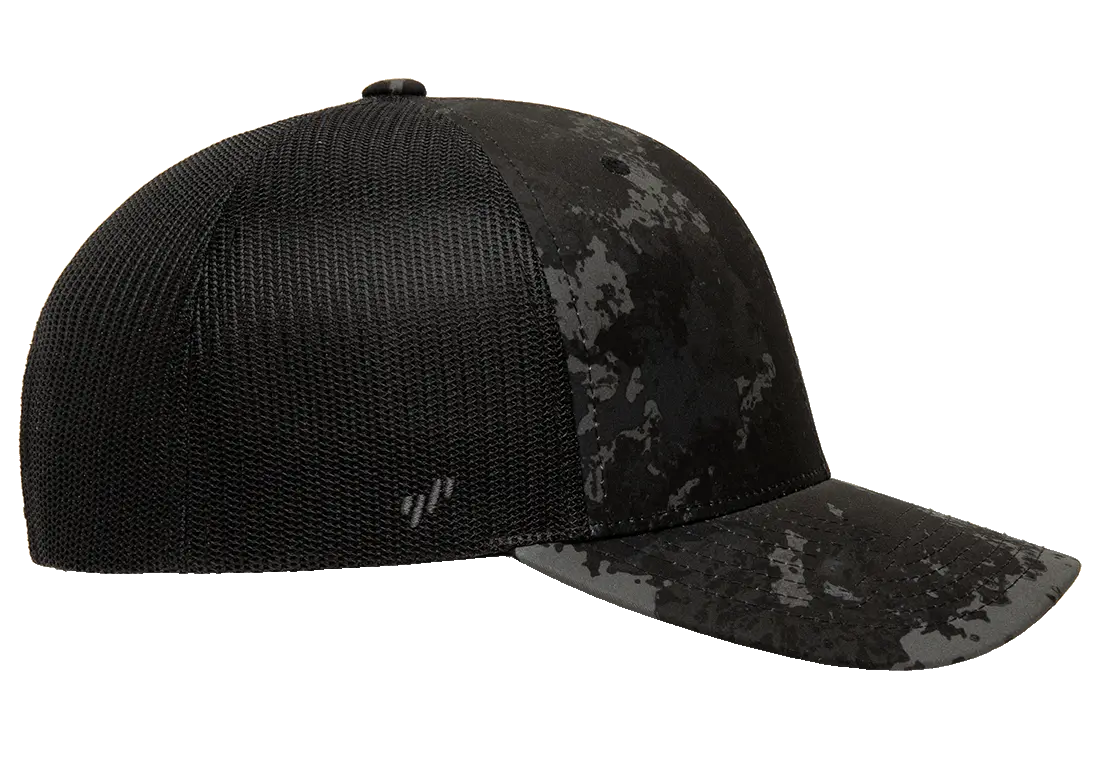YP Classics Veil Camo Retro Trucker Cap | 6606VC-PD-ONE