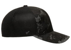YP Classics Veil Camo Retro Trucker Cap | 6606VC-PD-ONE