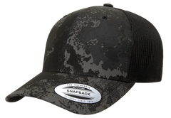 YP Classics Veil Camo Retro Trucker Cap | 6606VC-PD-ONE
