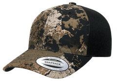 YP Classics Veil Camo Retro Trucker Cap | 6606VC-PD-ONE
