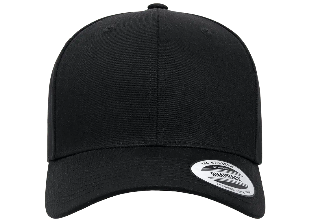 YP Classics Retro Cotton Twill Snapback Cap
