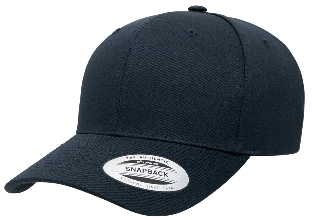 YP Classics Retro Cotton Twill Snapback Cap