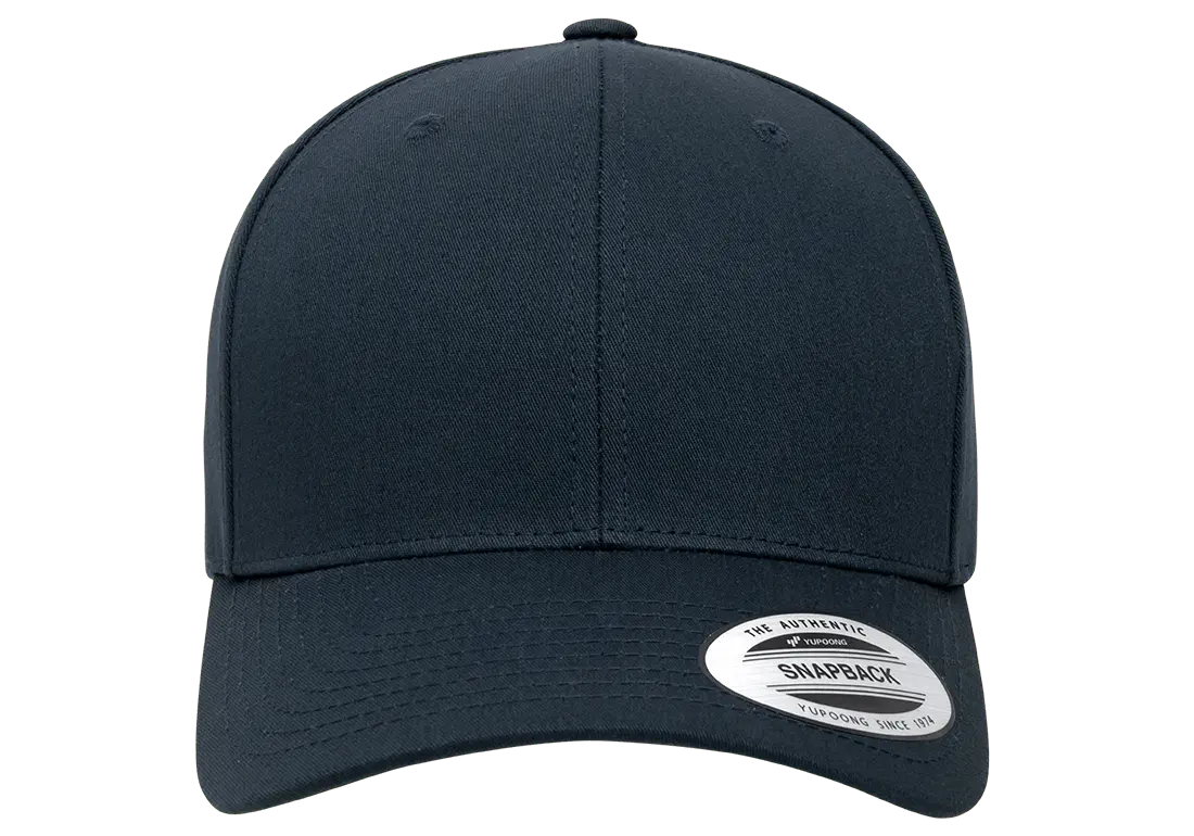 YP Classics Retro Cotton Twill Snapback Cap