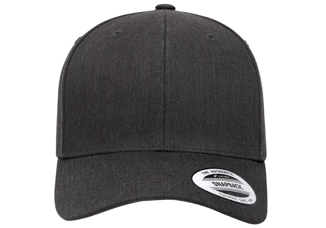 YP Classics Retro Cotton Twill Snapback Cap