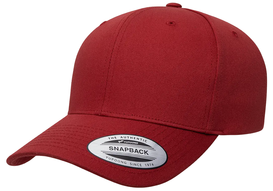 YP Classics Retro Cotton Twill Snapback Cap