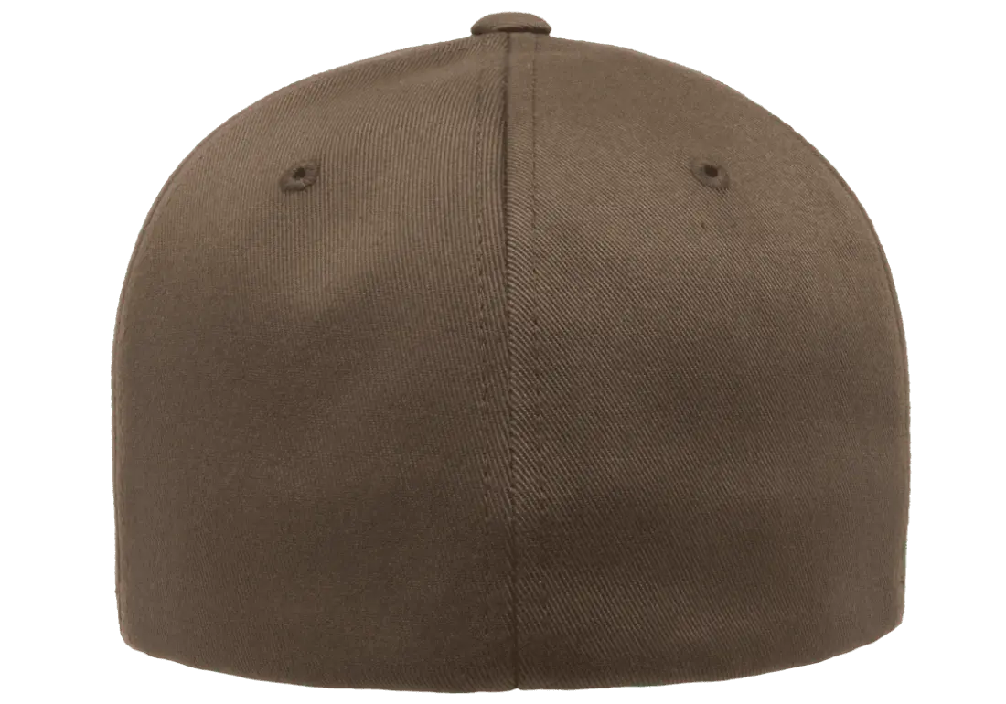 Flexfit Wooly Combed 6-Panel Fitted Baseball Cap