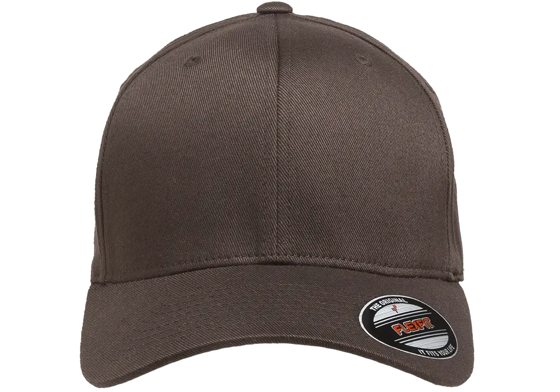 Flexfit Wooly Combed 6-Panel Fitted Baseball Cap