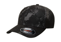 Flexfit Veil Camo 6-Panel Structured Fitted Baseball Cap | 6277VC-PD-SM