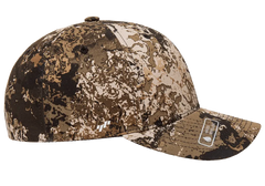 Flexfit Veil Camo 6-Panel Structured Fitted Baseball Cap | 6277VC-PD-SM