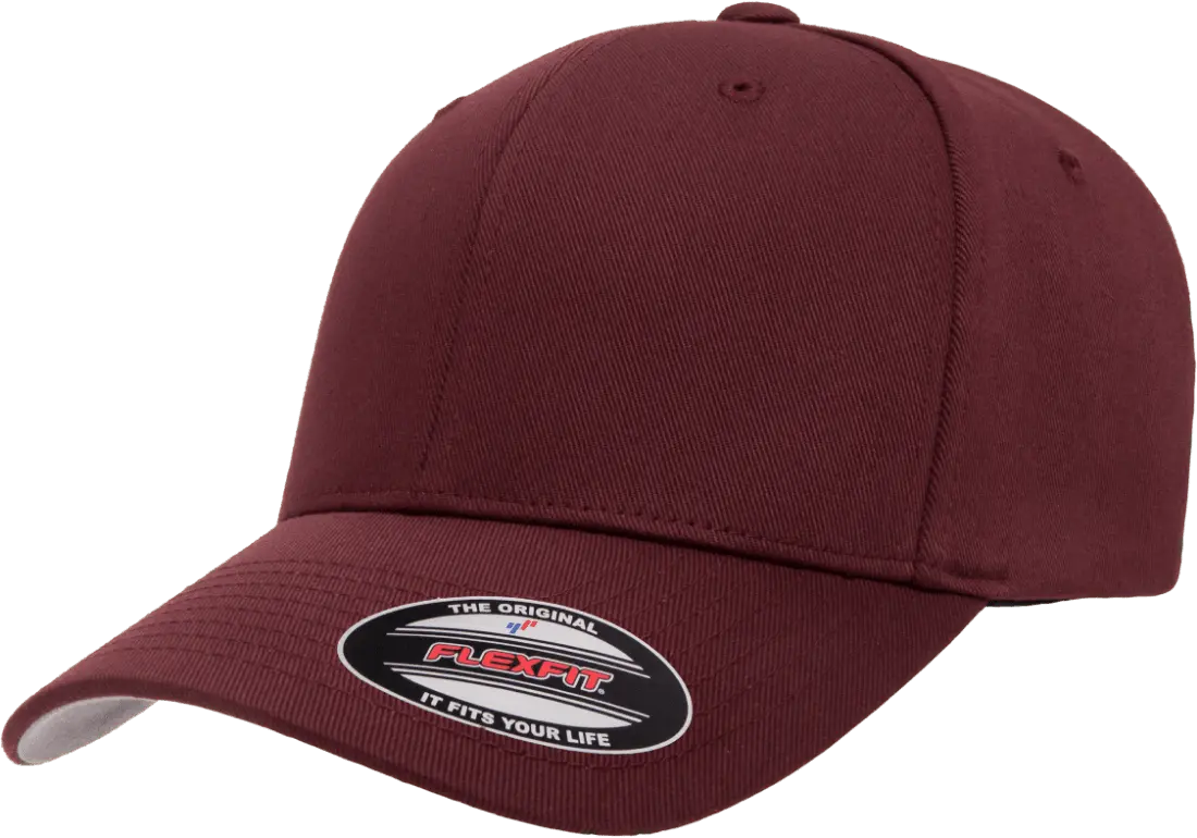 Flexfit Wooly Combed 6-Panel Fitted Baseball Cap