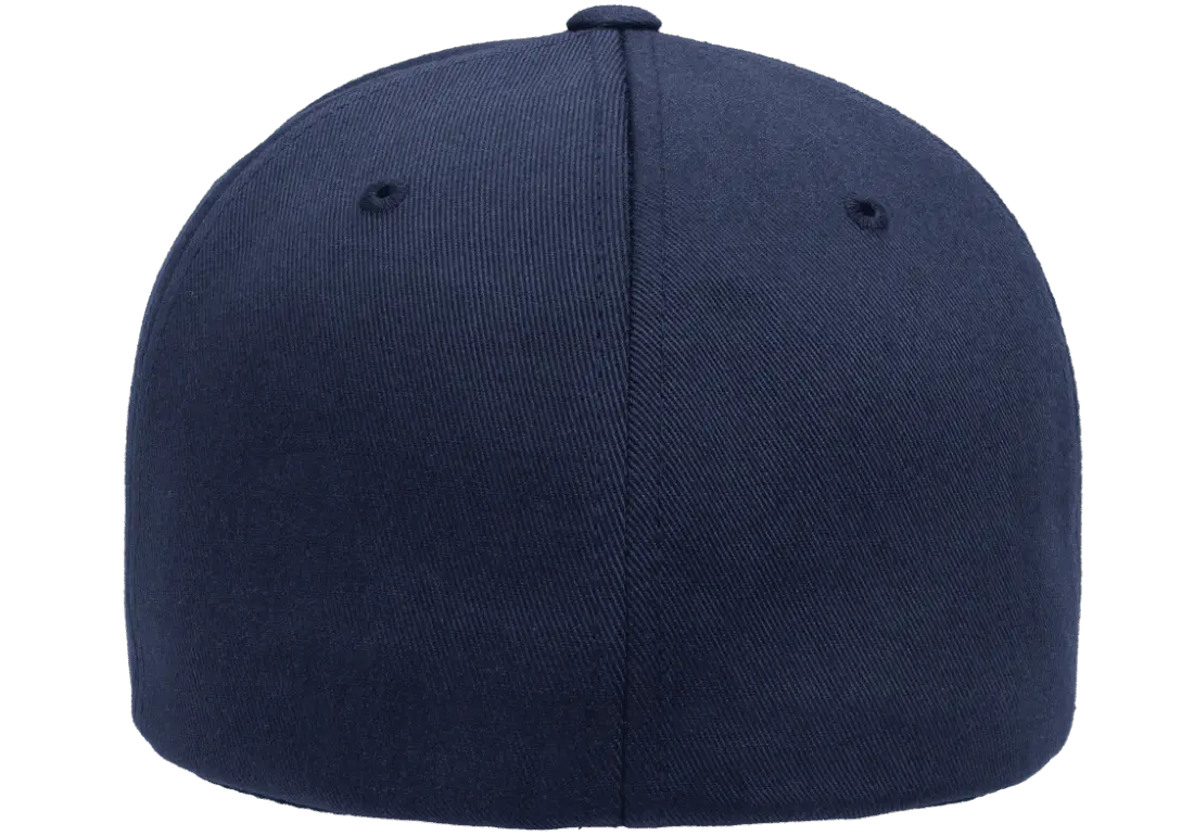 Flexfit Wooly Combed 6-Panel Fitted Baseball Cap