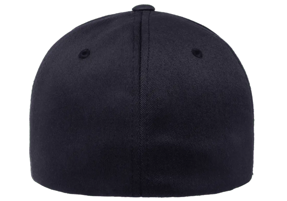 Flexfit Wooly Combed 6-Panel Fitted Baseball Cap