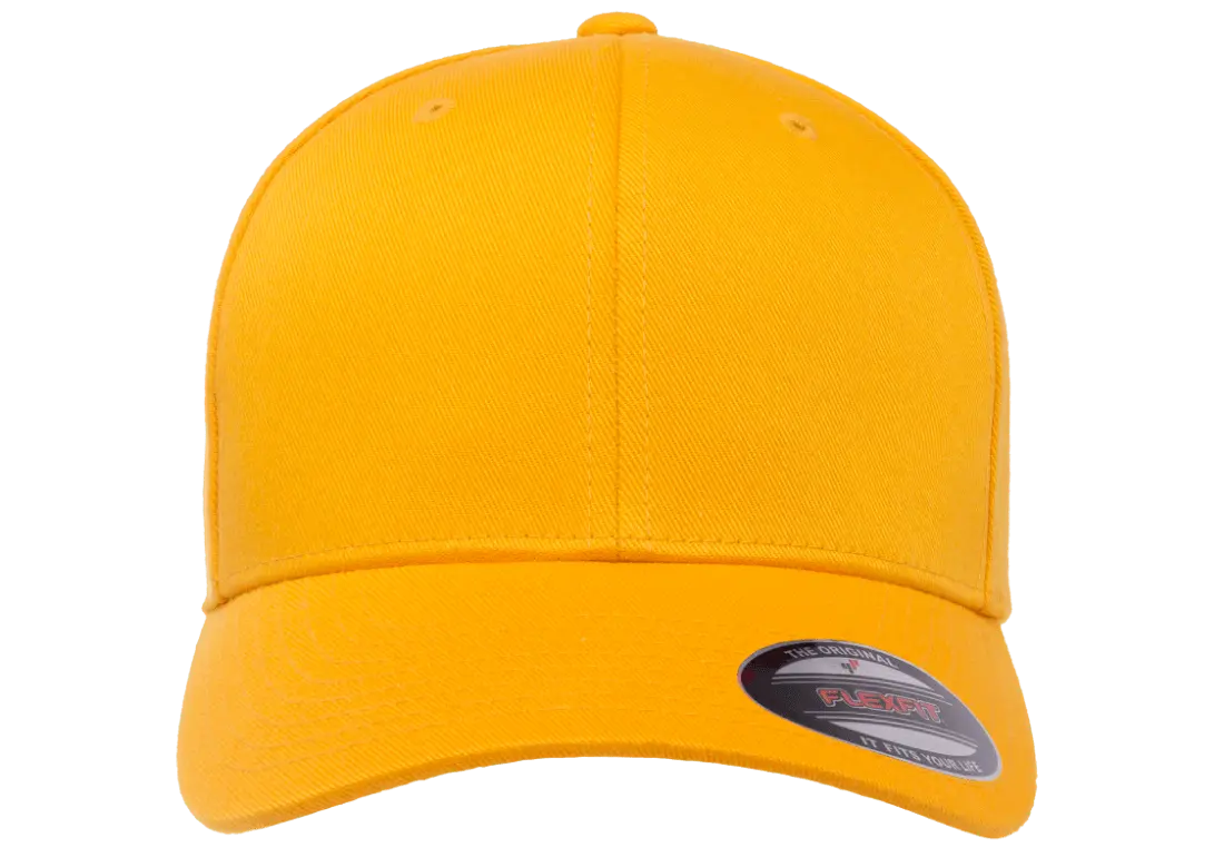 Flexfit Wooly Combed 6-Panel Fitted Baseball Cap