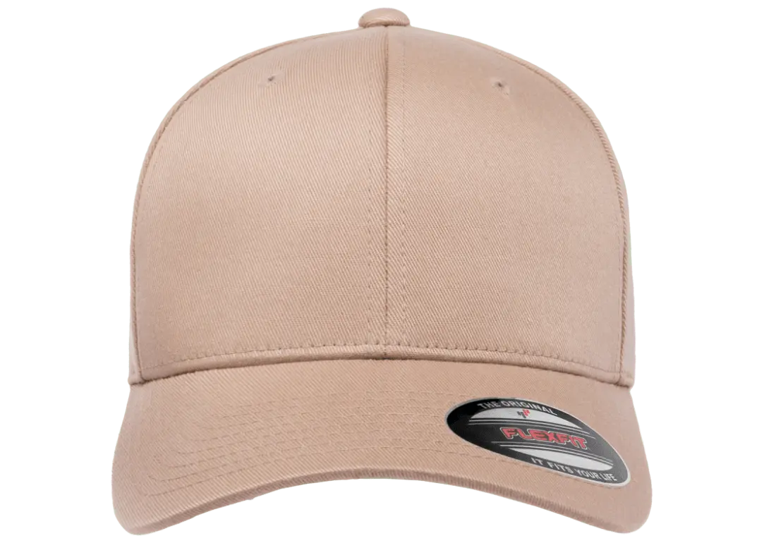 Flexfit Wooly Combed 6-Panel Fitted Baseball Cap