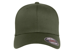 Flexfit Wooly Combed 6-Panel Fitted Baseball Cap