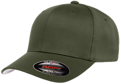 Flexfit Wooly Combed 6-Panel Fitted Baseball Cap