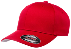 Flexfit Wooly Combed 6-Panel Fitted Baseball Cap