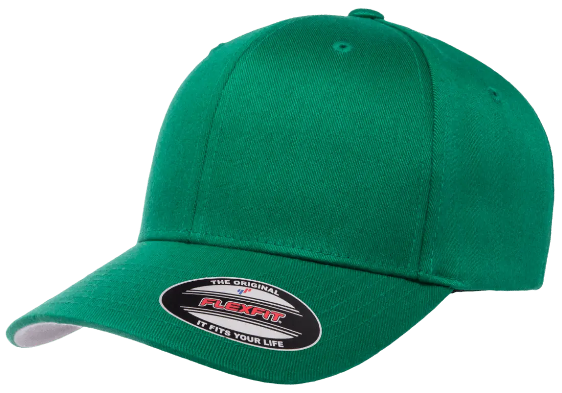 Flexfit Wooly Combed 6-Panel Fitted Baseball Cap