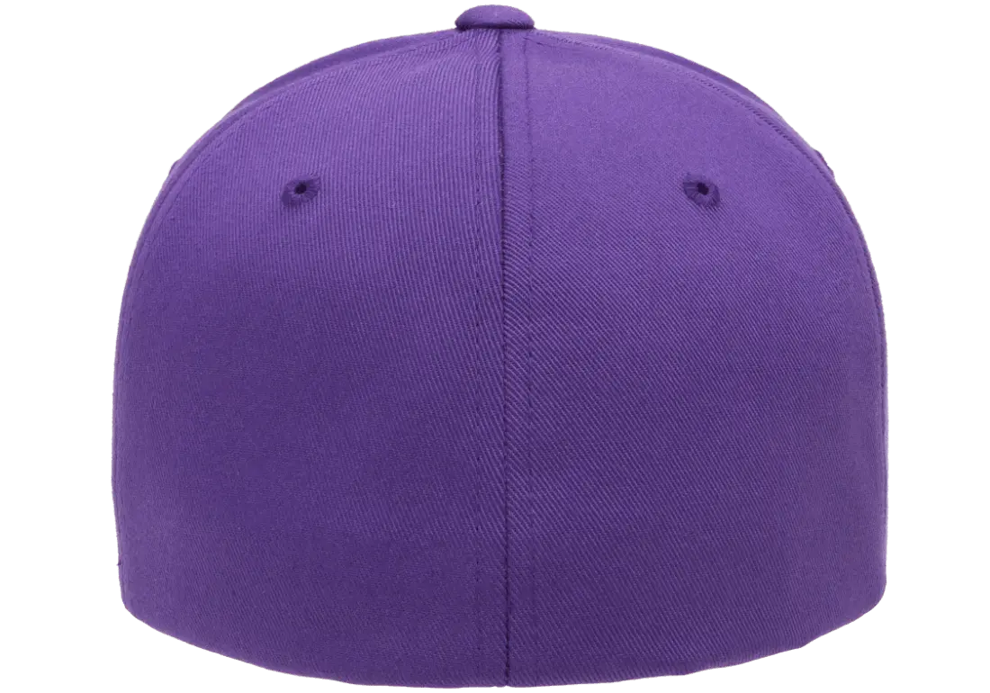 Flexfit Wooly Combed 6-Panel Fitted Baseball Cap