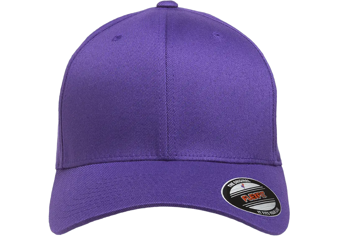 Flexfit Wooly Combed 6-Panel Fitted Baseball Cap