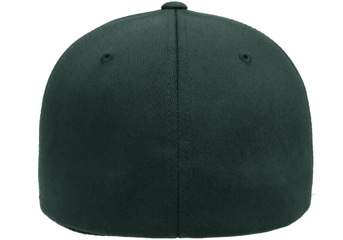 Flexfit Wooly Combed 6-Panel Fitted Baseball Cap