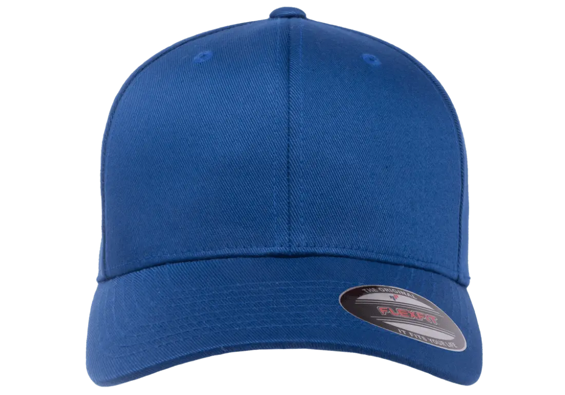 Flexfit Wooly Combed 6-Panel Fitted Baseball Cap