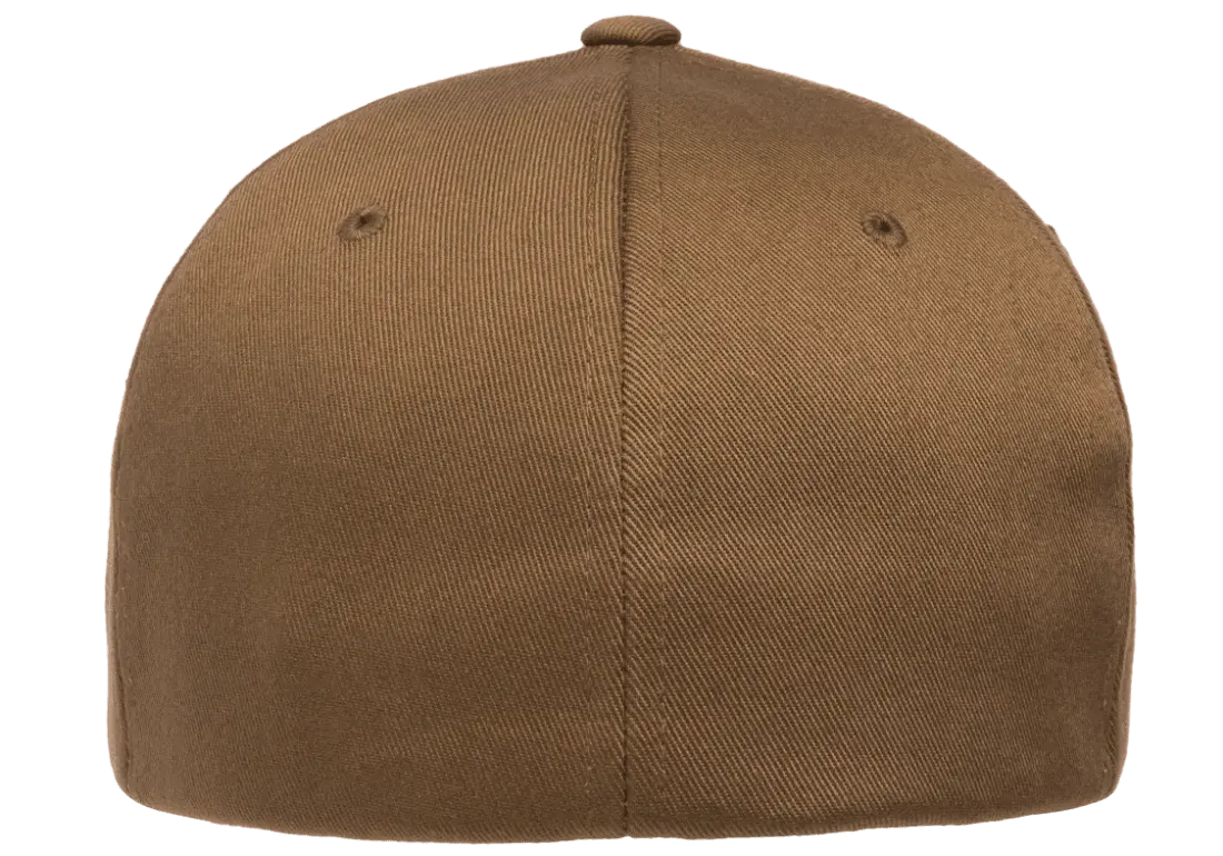 Flexfit Wooly Combed 6-Panel Fitted Baseball Cap
