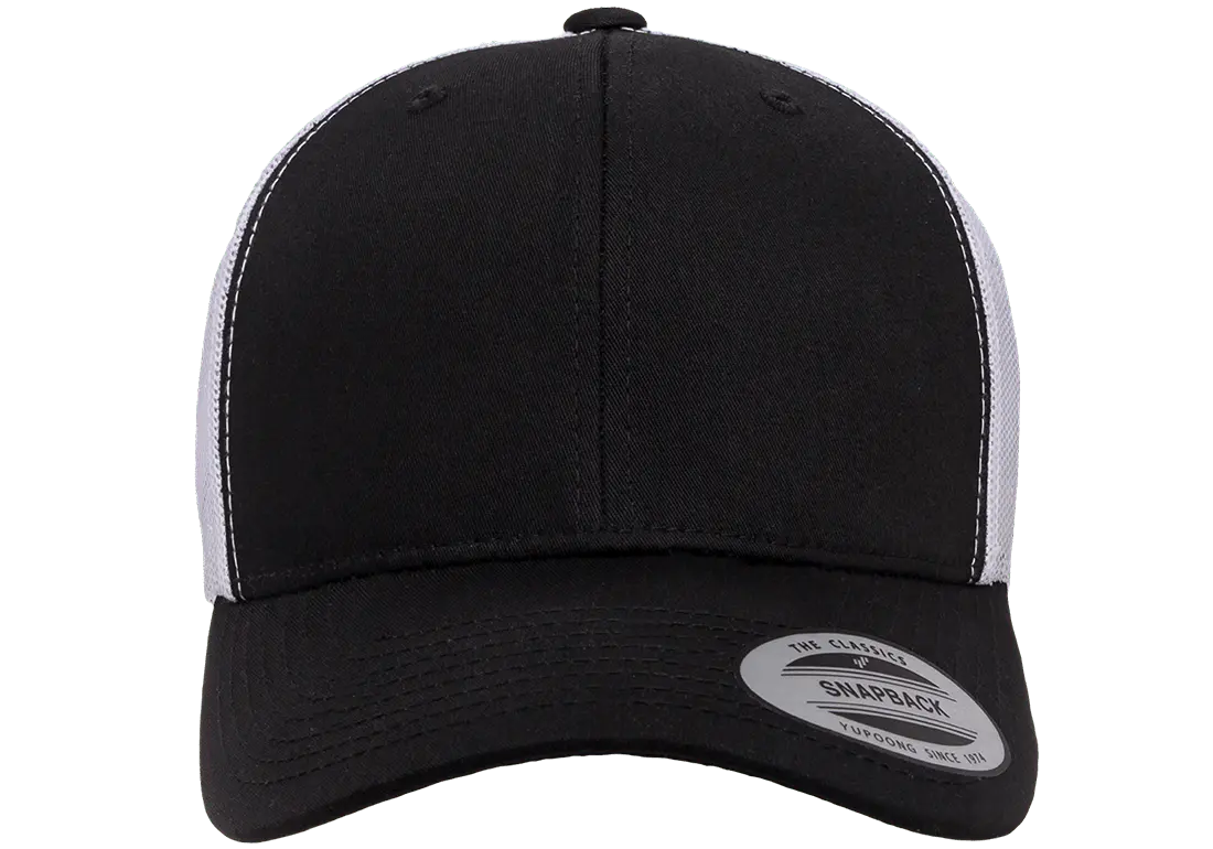 YP Classics Retro Trucker Cap 2-Tone Snapback