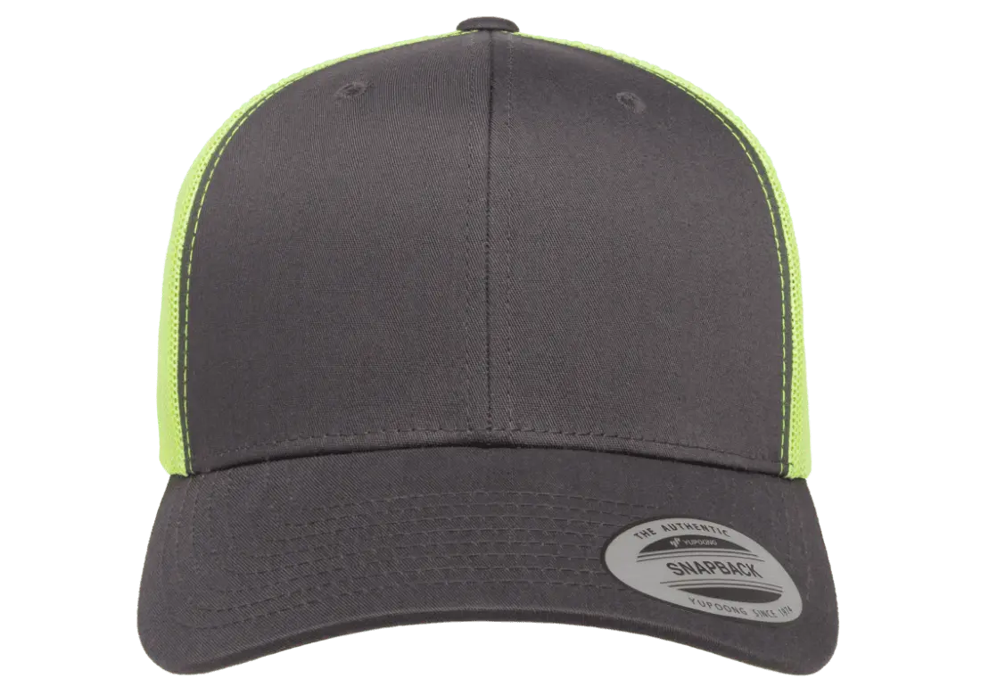 YP Classics Retro Trucker Cap 2-Tone Snapback