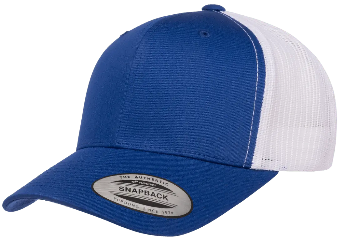YP Classics Retro Trucker Cap 2-Tone Snapback