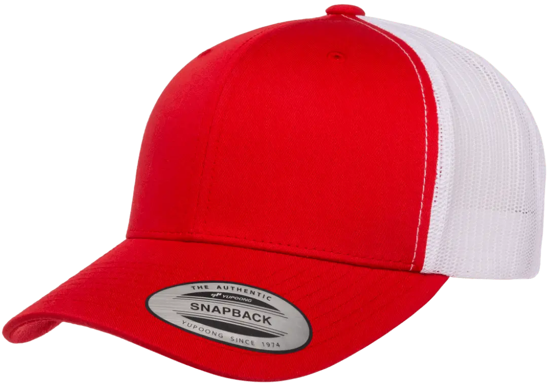 YP Classics Retro Trucker Cap 2-Tone Snapback