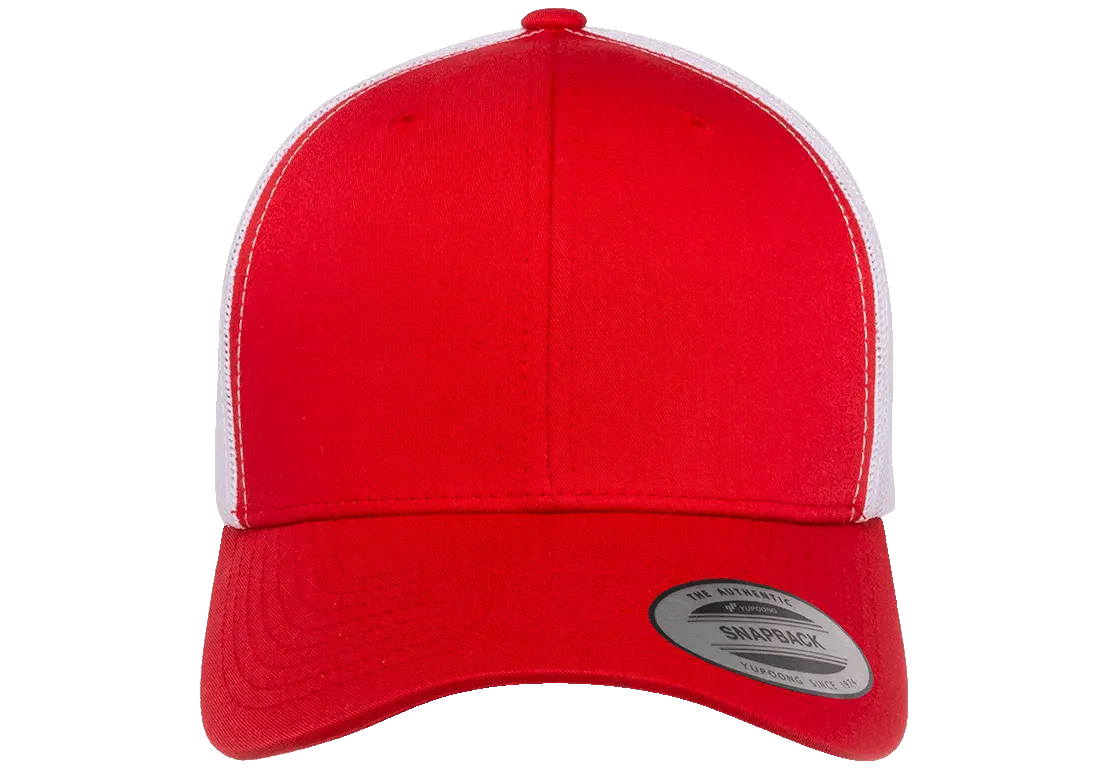 YP Classics Retro Trucker Cap 2-Tone Snapback
