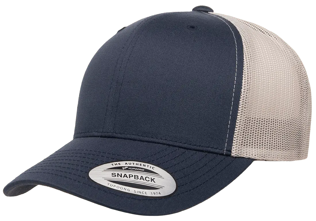 YP Classics Retro Trucker Cap 2-Tone Snapback