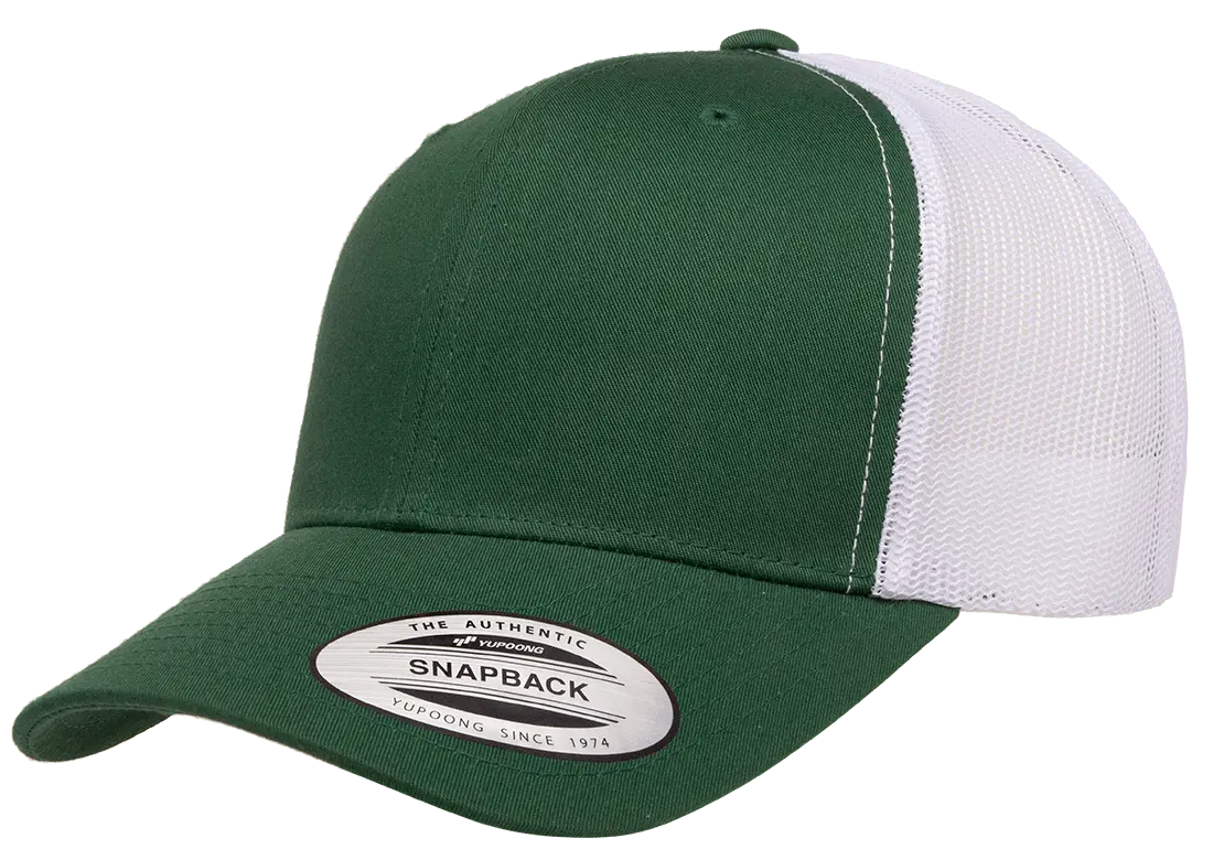 YP Classics Retro Trucker Cap 2-Tone Snapback