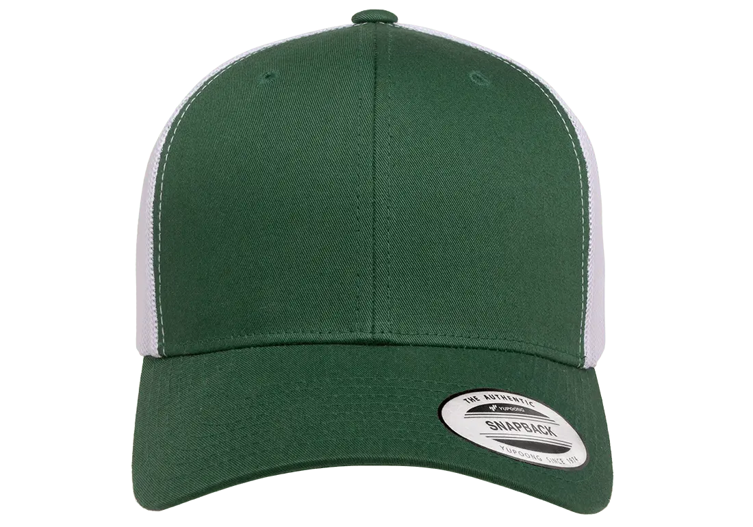 YP Classics Retro Trucker Cap 2-Tone Snapback